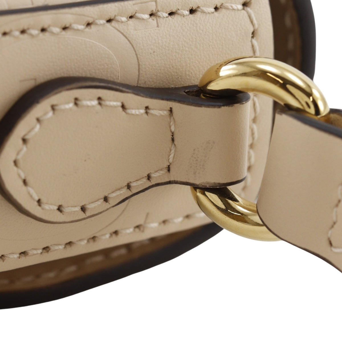 Gucci Super Mini Jumbo GG Embossed Calfskin Pochette