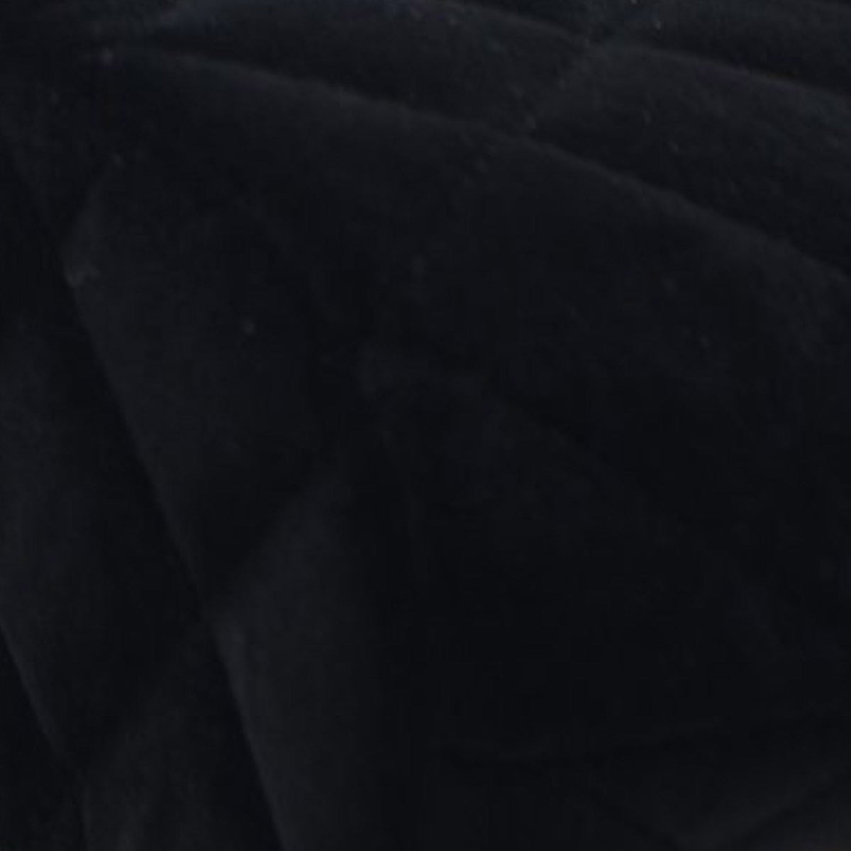 Chanel Quilted Velvet Coco Clutch With Chain — Black