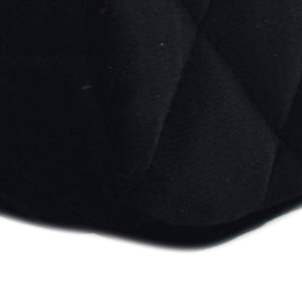 Chanel Quilted Velvet Coco Clutch With Chain — Black