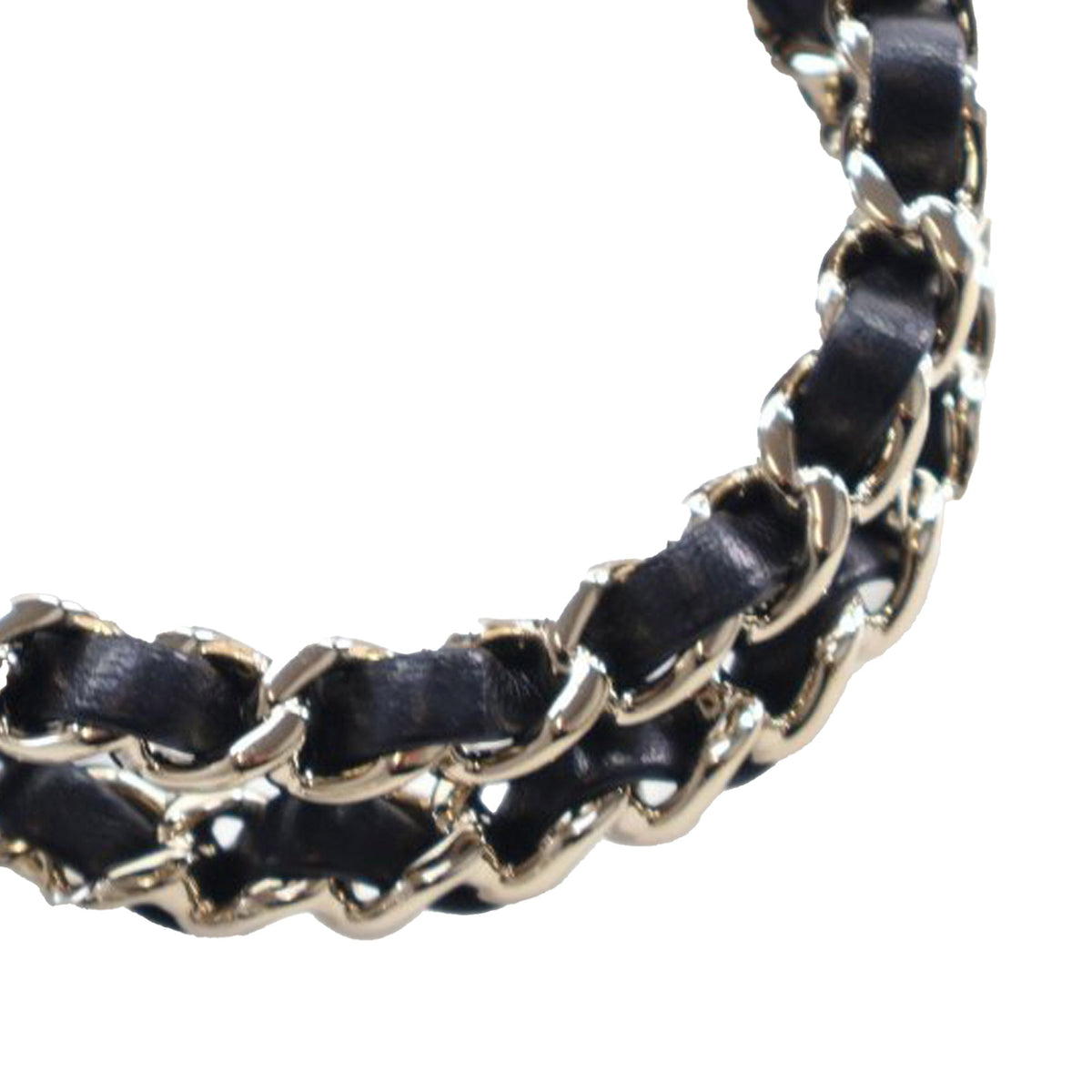 Chanel Quilted Velvet Coco Clutch With Chain — Black