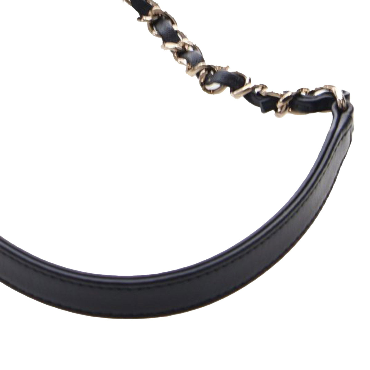 Chanel Quilted Velvet Coco Clutch With Chain — Black