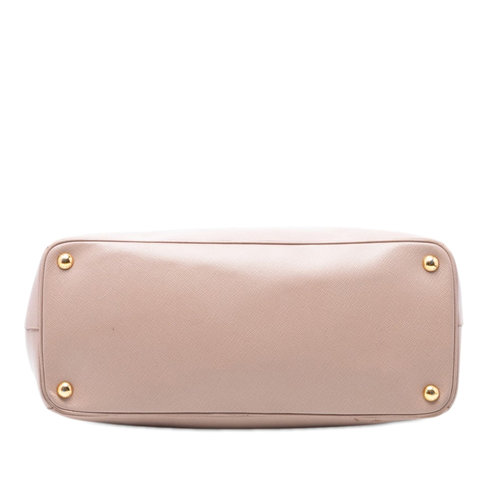 Prada Large Saffiano Lux Galleria Double Zip Satchel