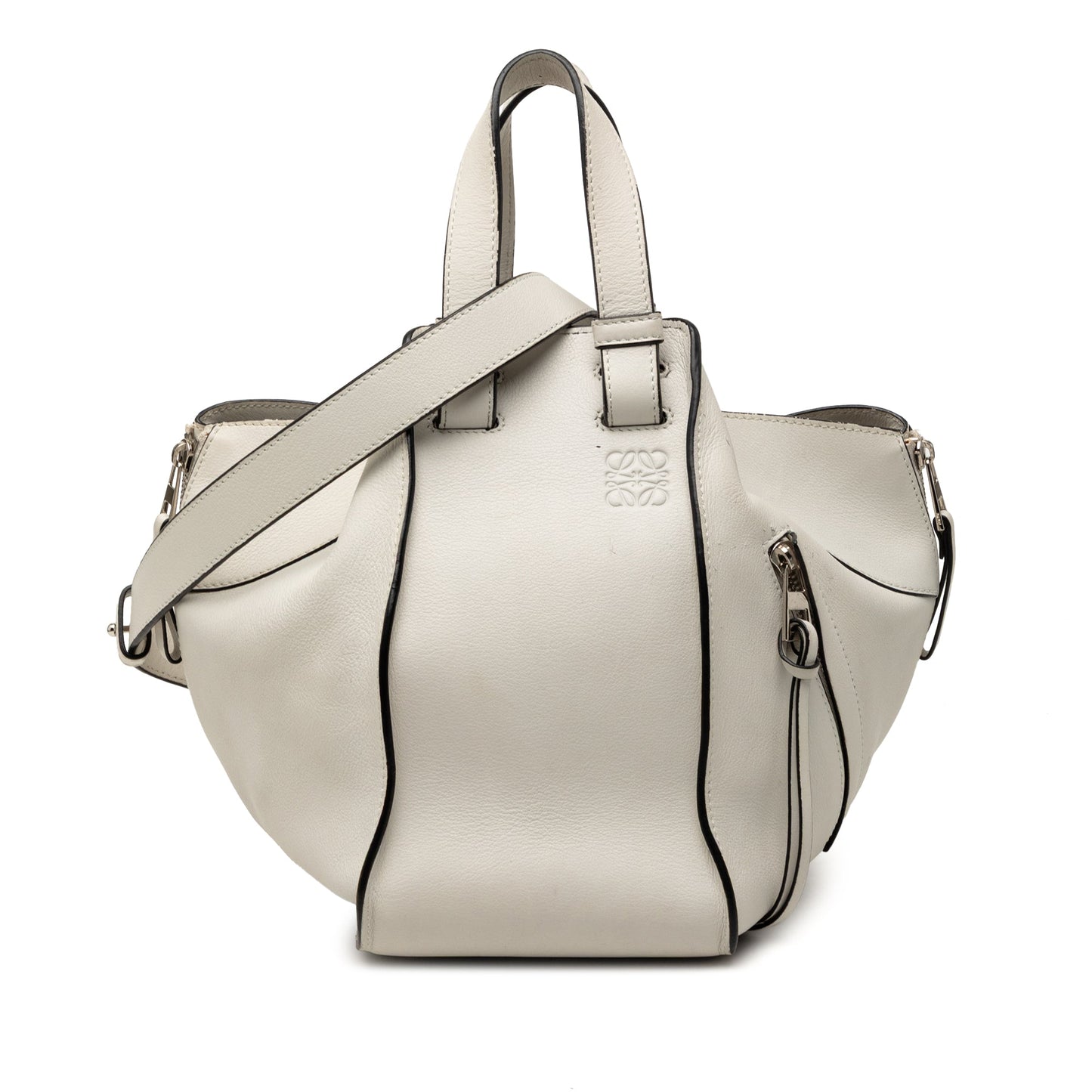 Small Leather Hammock Satchel