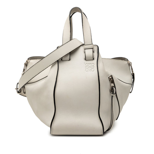 Small Leather Hammock Satchel