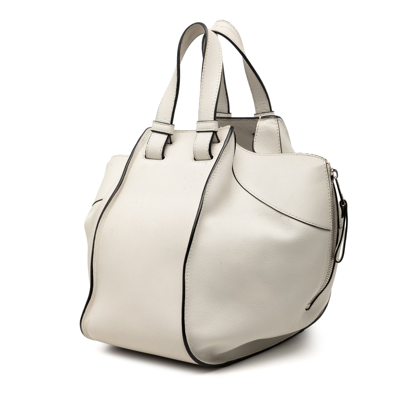 Small Leather Hammock Satchel