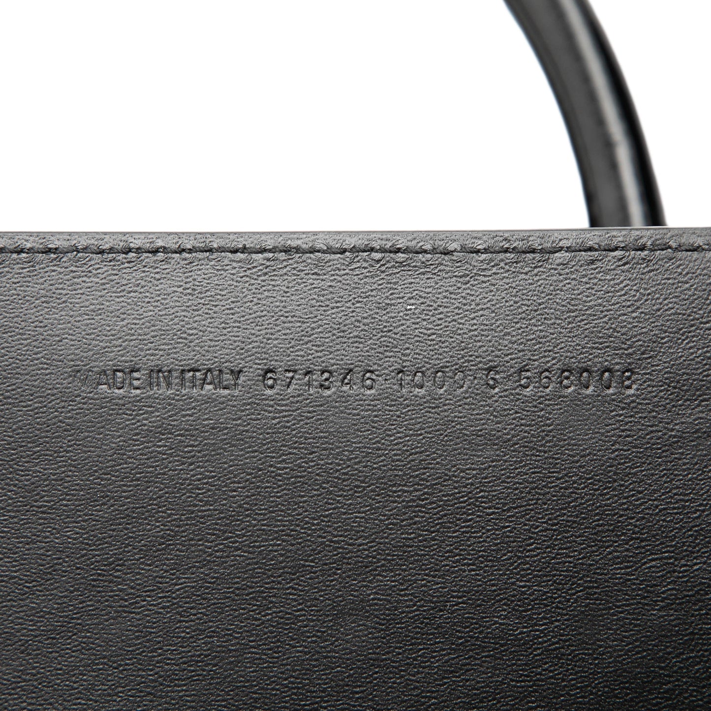 Balenciaga Small Faux Leather Bistro Basket Bag