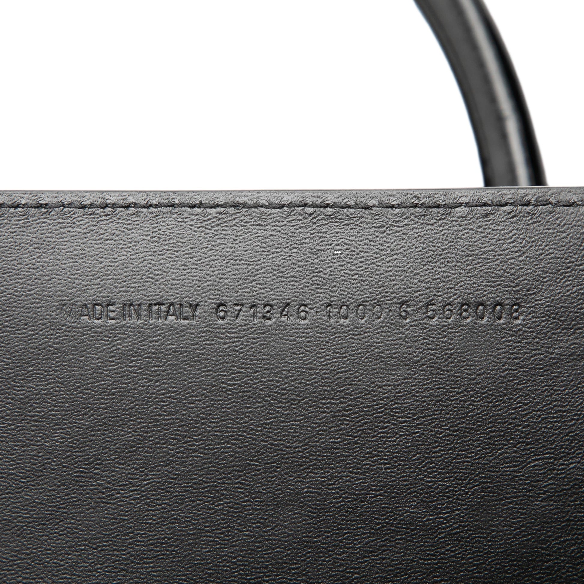 Balenciaga Small Faux Leather Bistro Basket Bag