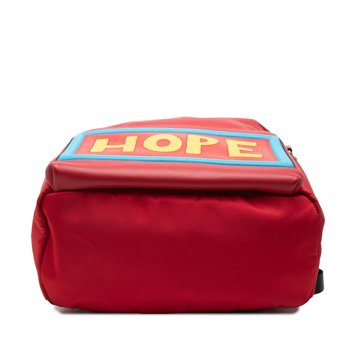 Fendi Nylon Vocabulary Hope Backpack — Red
