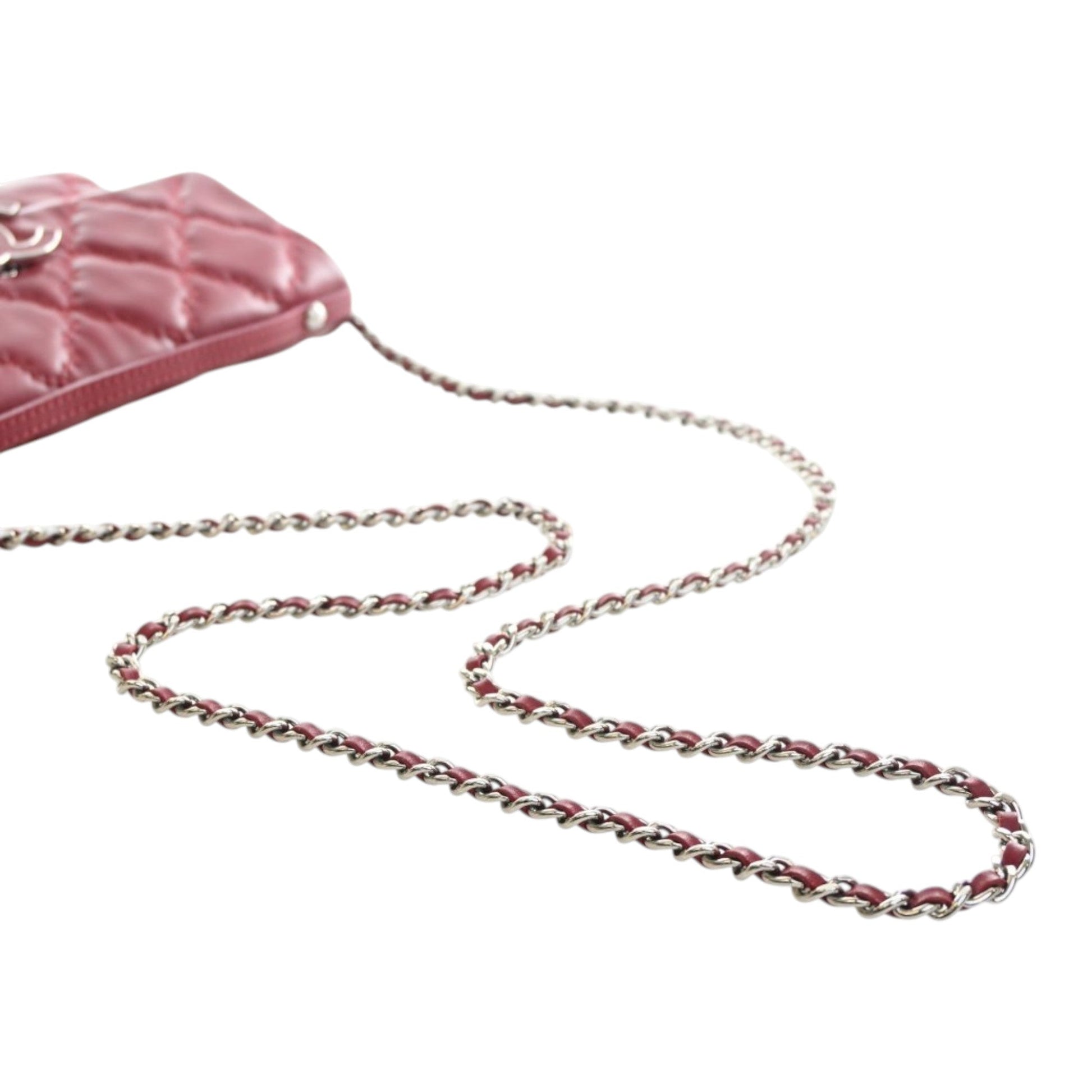 Chanel CC Quilted Calfskin Double Stitch Hamptons Flap