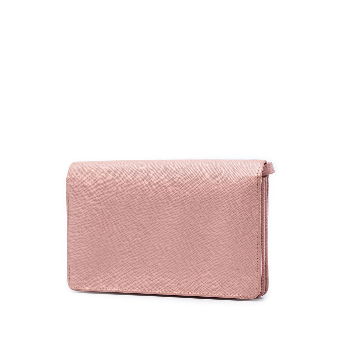 Prada Saffiano Wallet on Strap