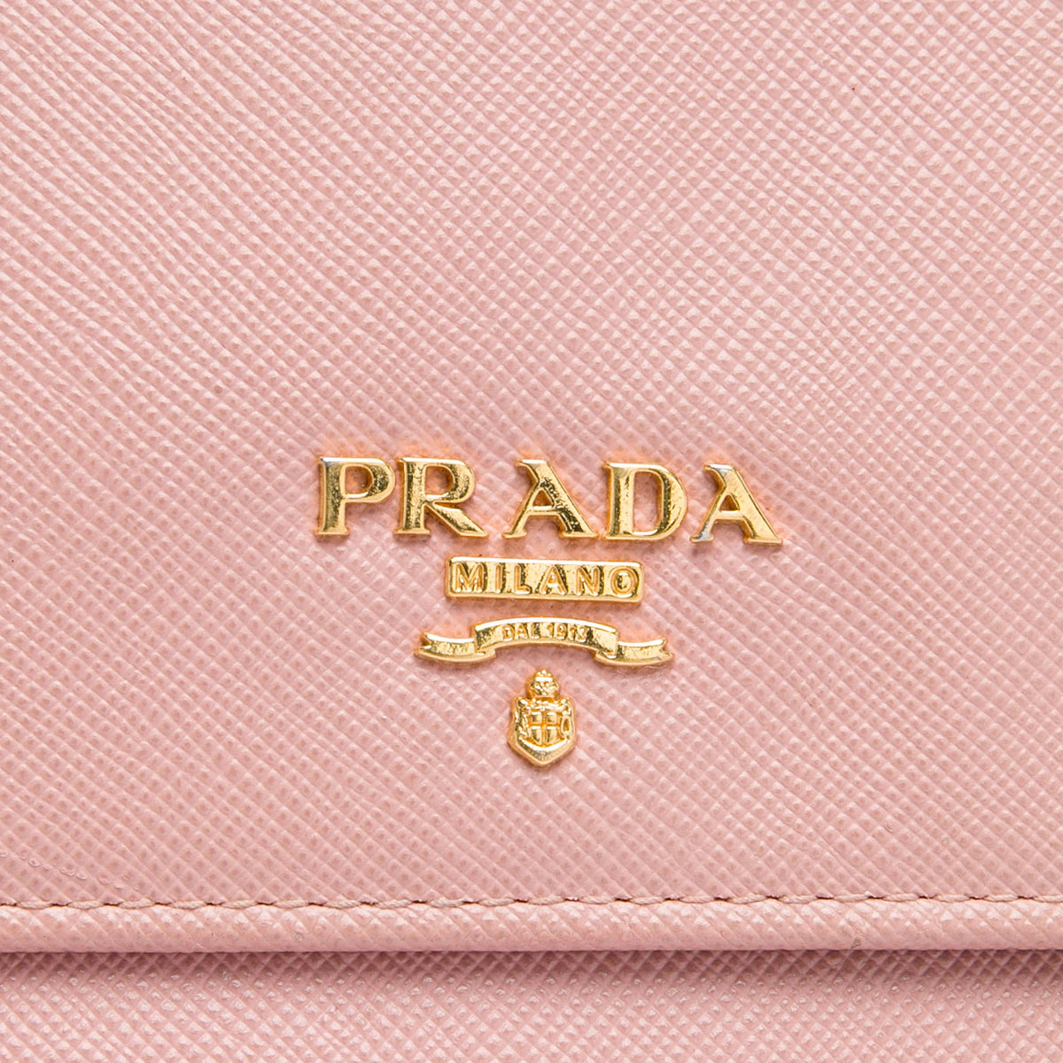 Prada Saffiano Wallet on Strap