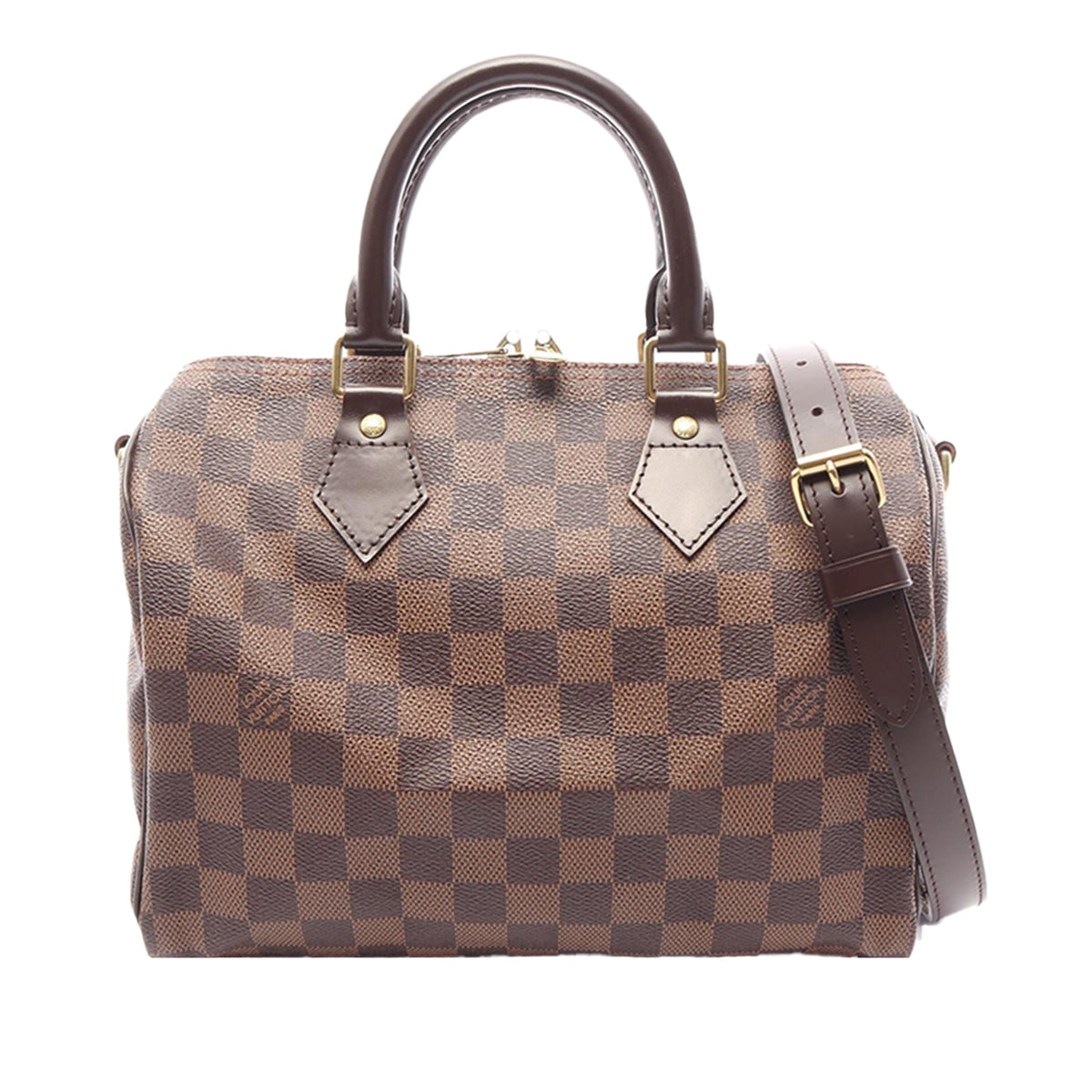 Louis Vuitton Damier Ebene Speedy Bandouliere 25