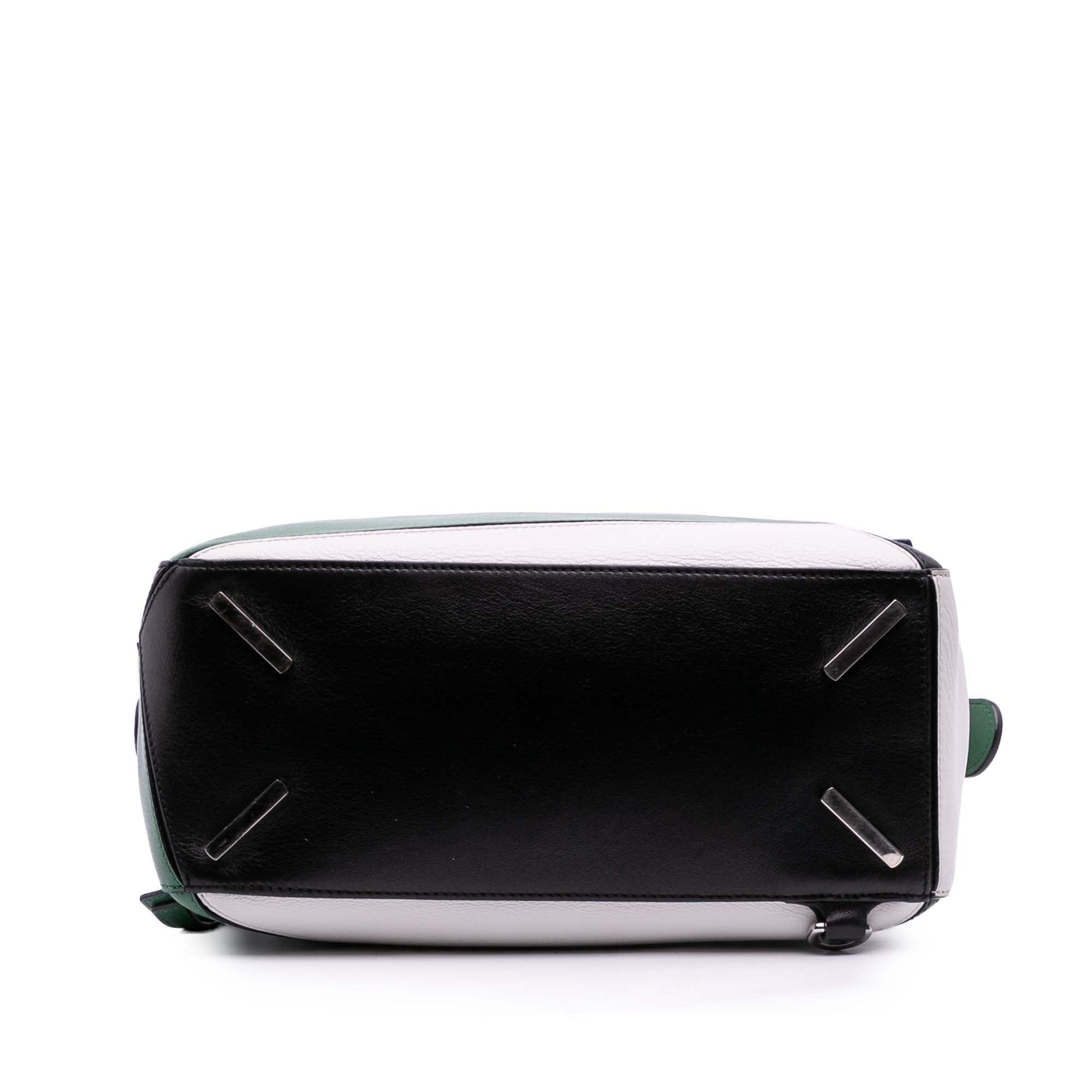 LOEWE Medium Tricolor Calfskin Puzzle Satchel