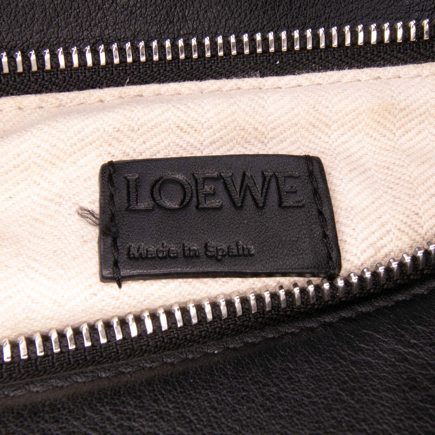 LOEWE Medium Tricolor Calfskin Puzzle Satchel