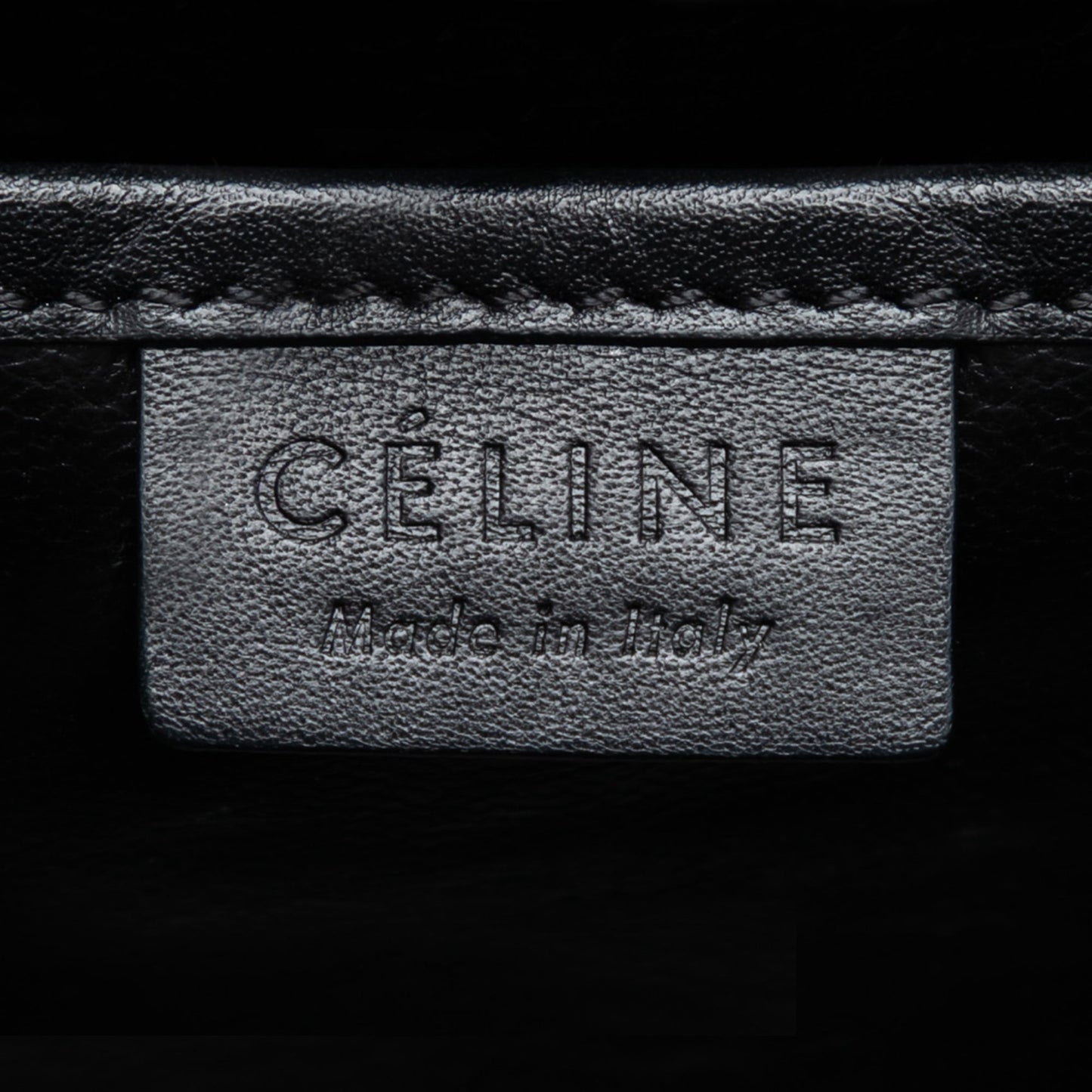 Nano Tricolor Leather Luggage Tote