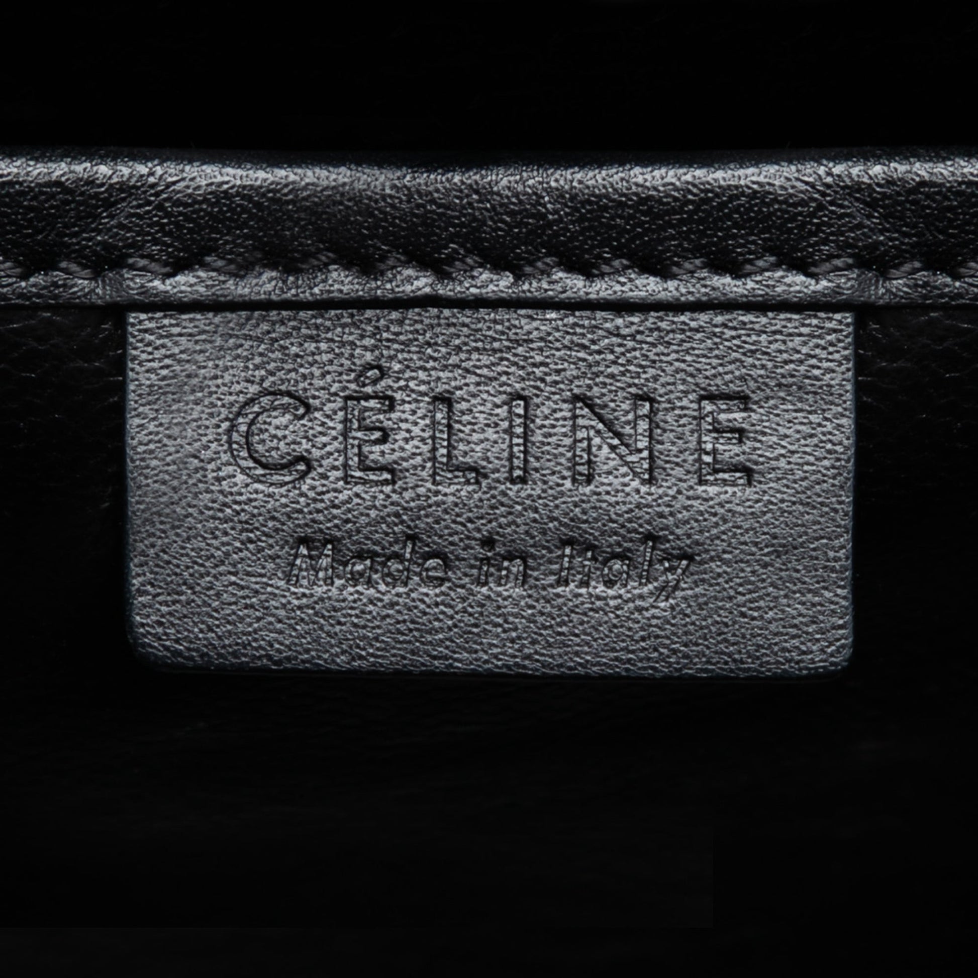 Nano Tricolor Leather Luggage Tote
