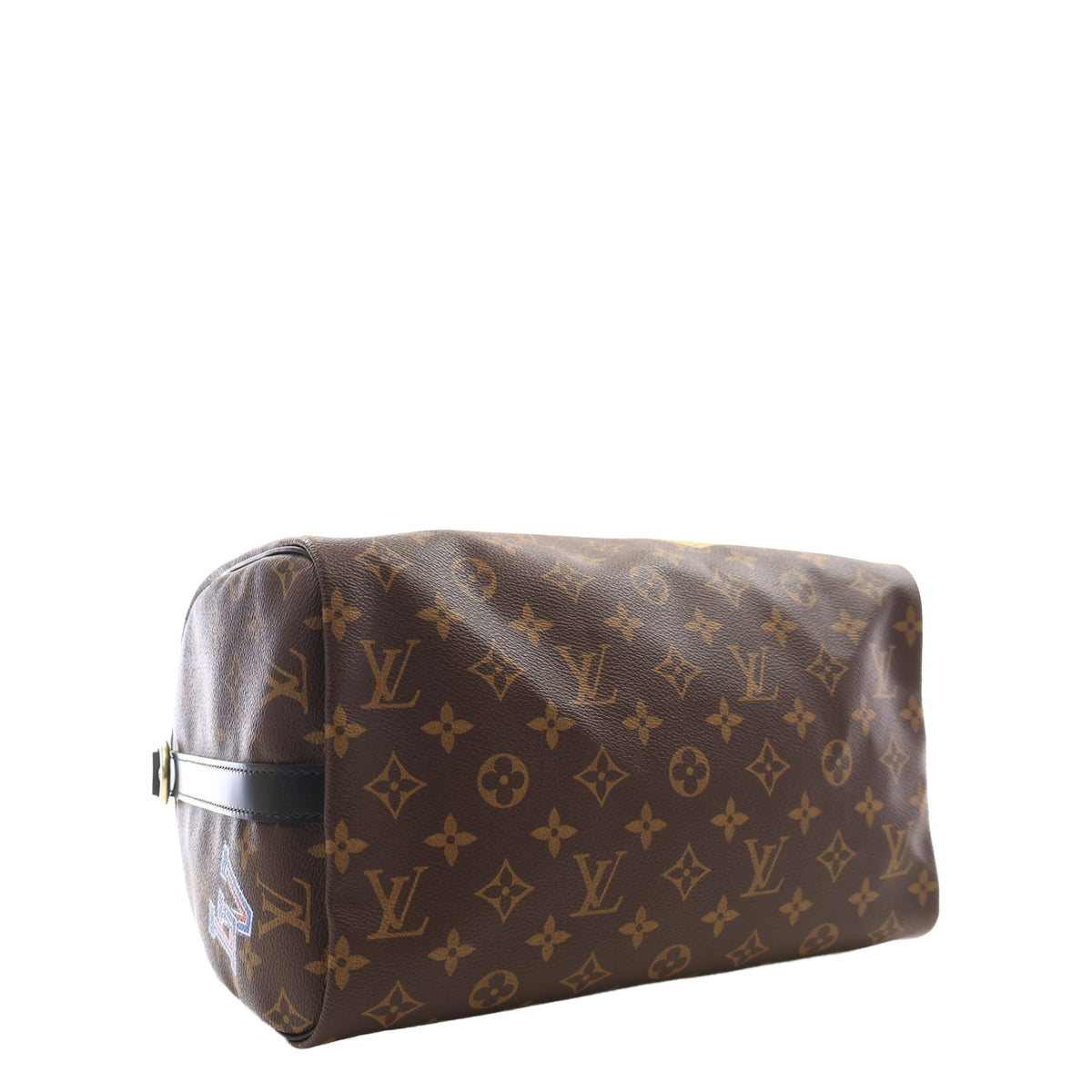 Louis Vuitton Monogram World Tour Speedy Bandouliere 30 — Brown