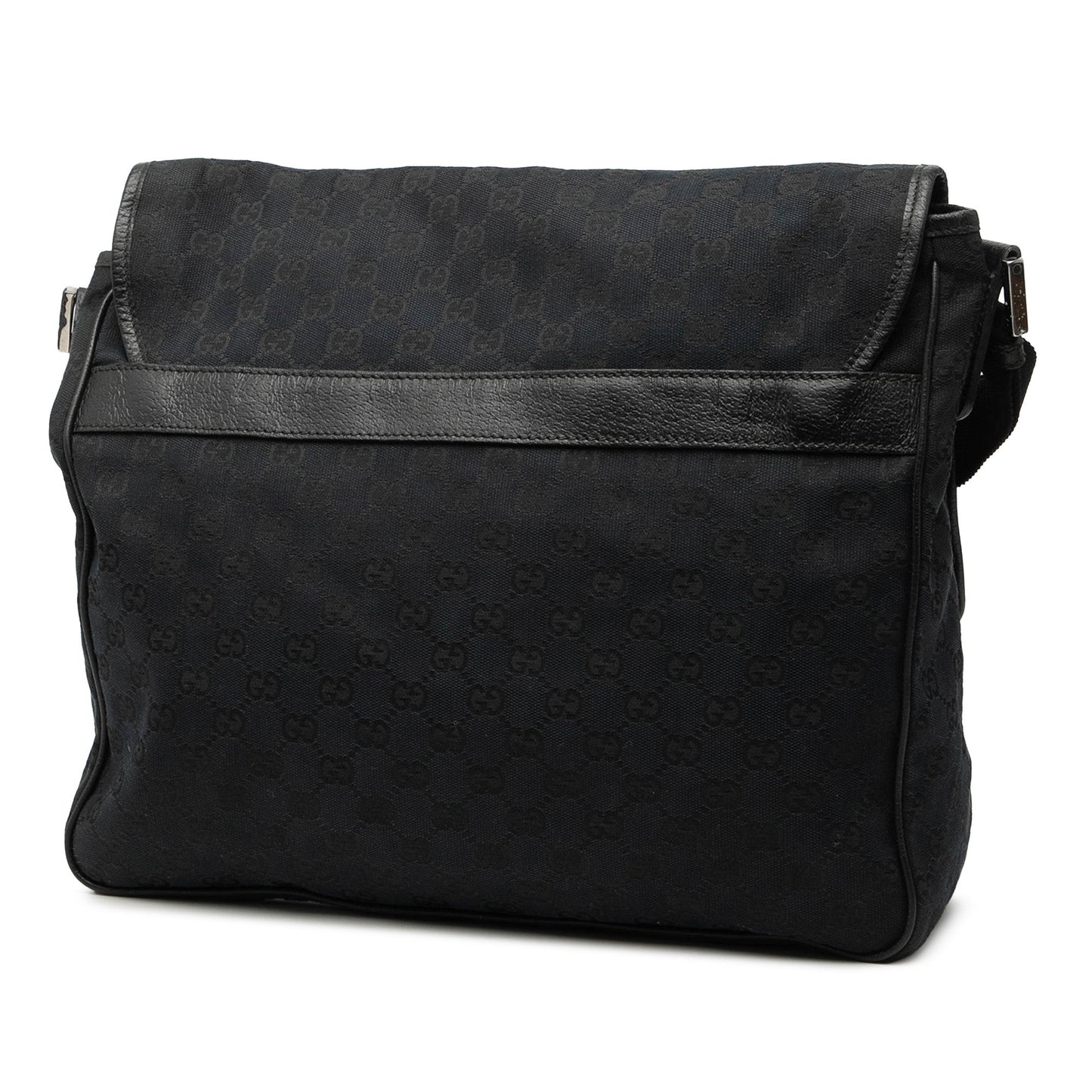 Gucci GG Canvas Flap Messenger Bag