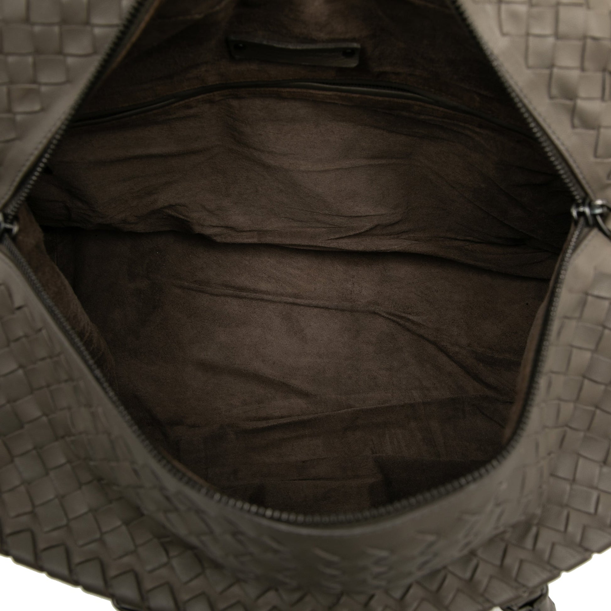Large Nappa Intrecciato Brick Tote