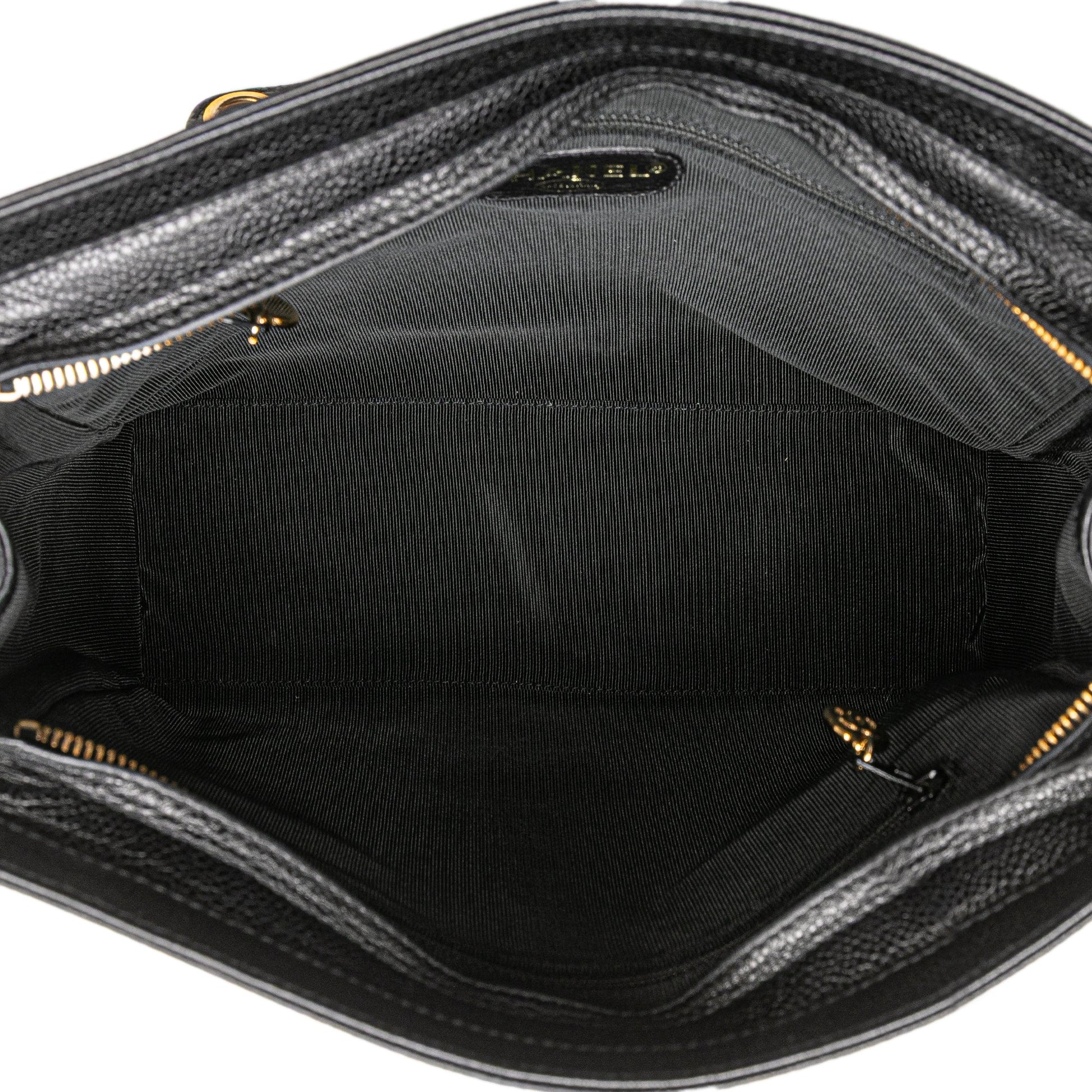 Chanel Triple CC Caviar Tote