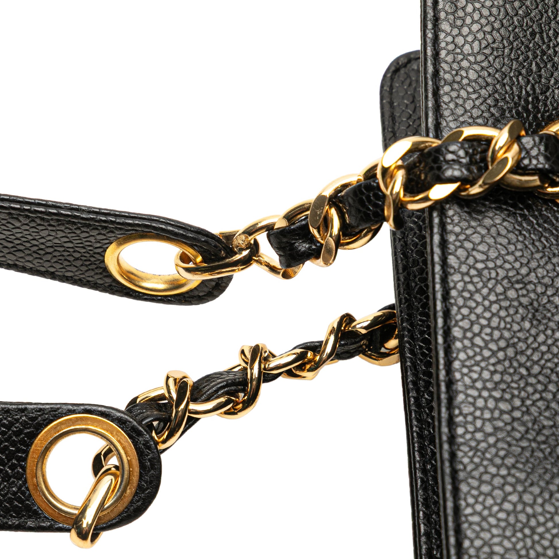 Chanel Triple CC Caviar Tote