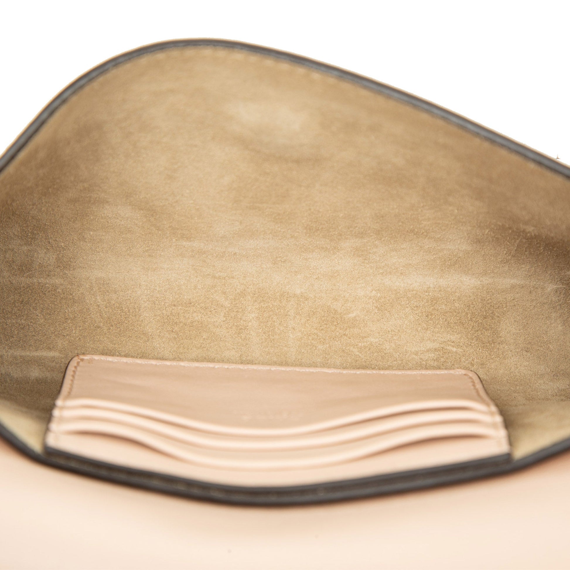 Chloé Mini Calfskin and Suede Faye Chain Crossbody