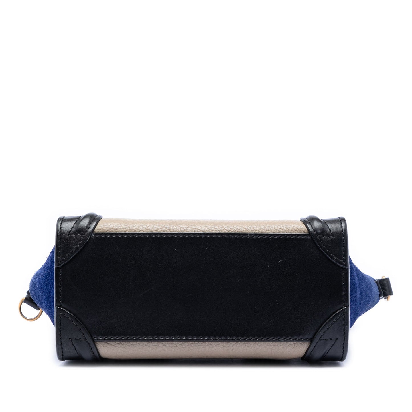 Celine Nano Tricolor Leather Luggage Tote