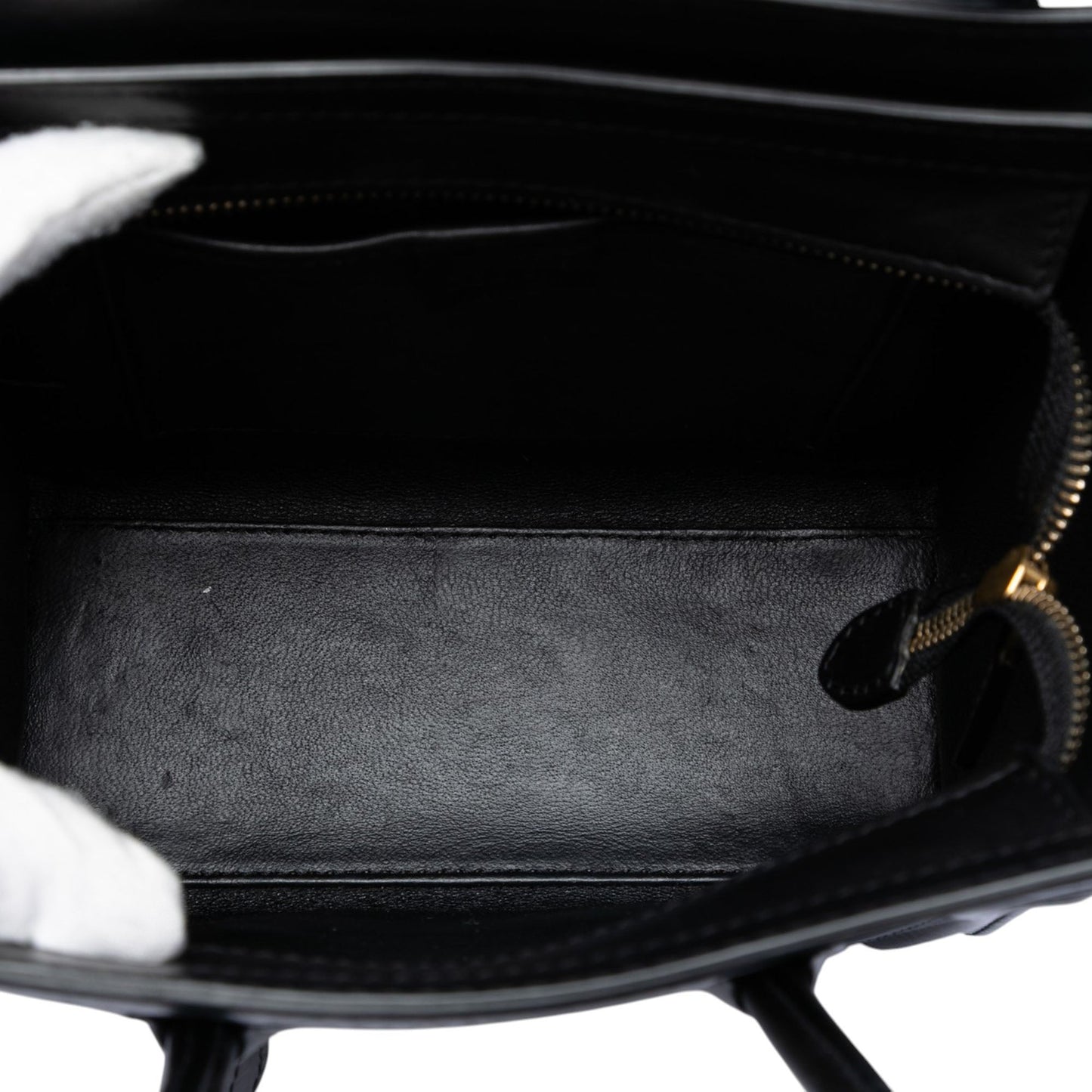 Celine Nano Tricolor Leather Luggage Tote
