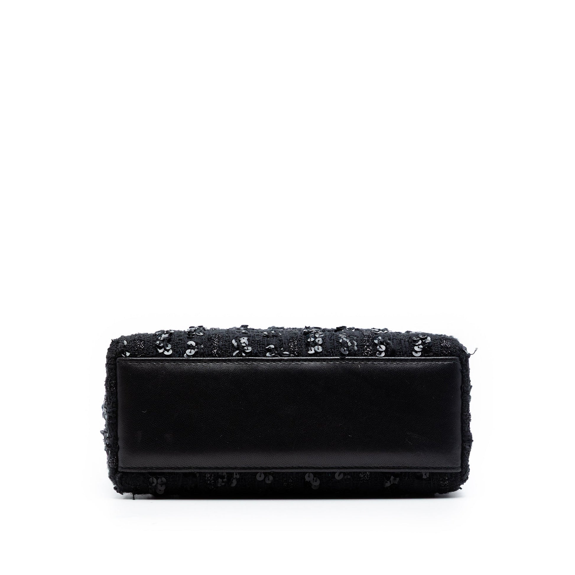 Dior Mini Tweed and Sequin Embellished Lady Dior