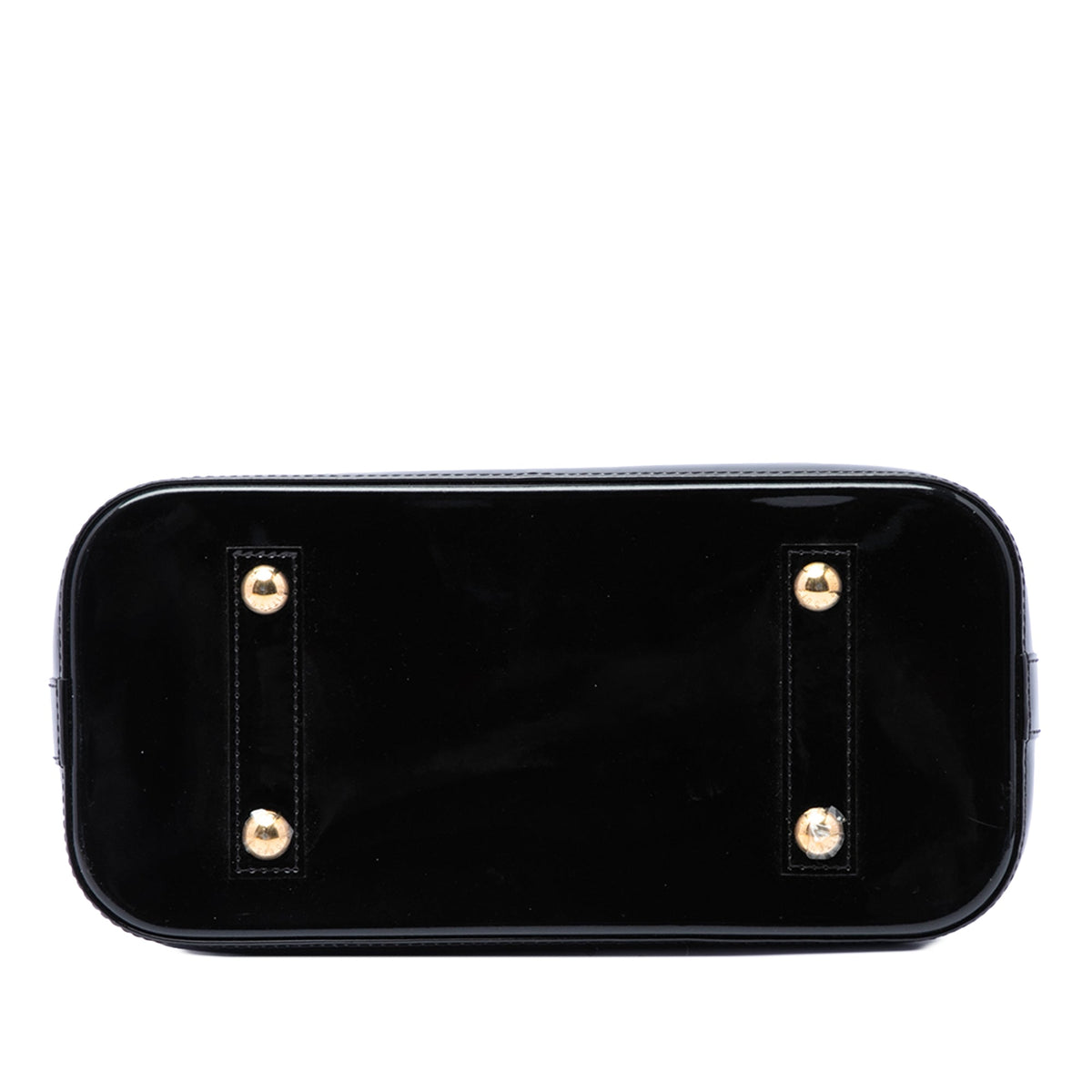 Louis Vuitton Monogram Vernis Stickers Alma MM — Beige