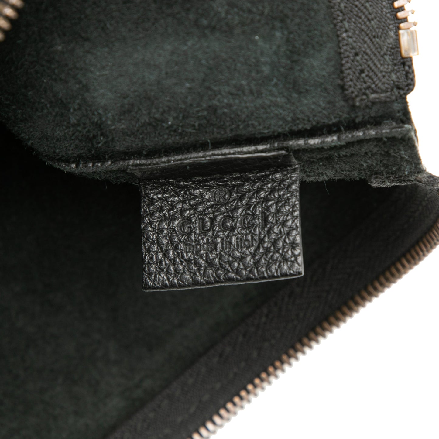 Gucci Leather Logo Clutch