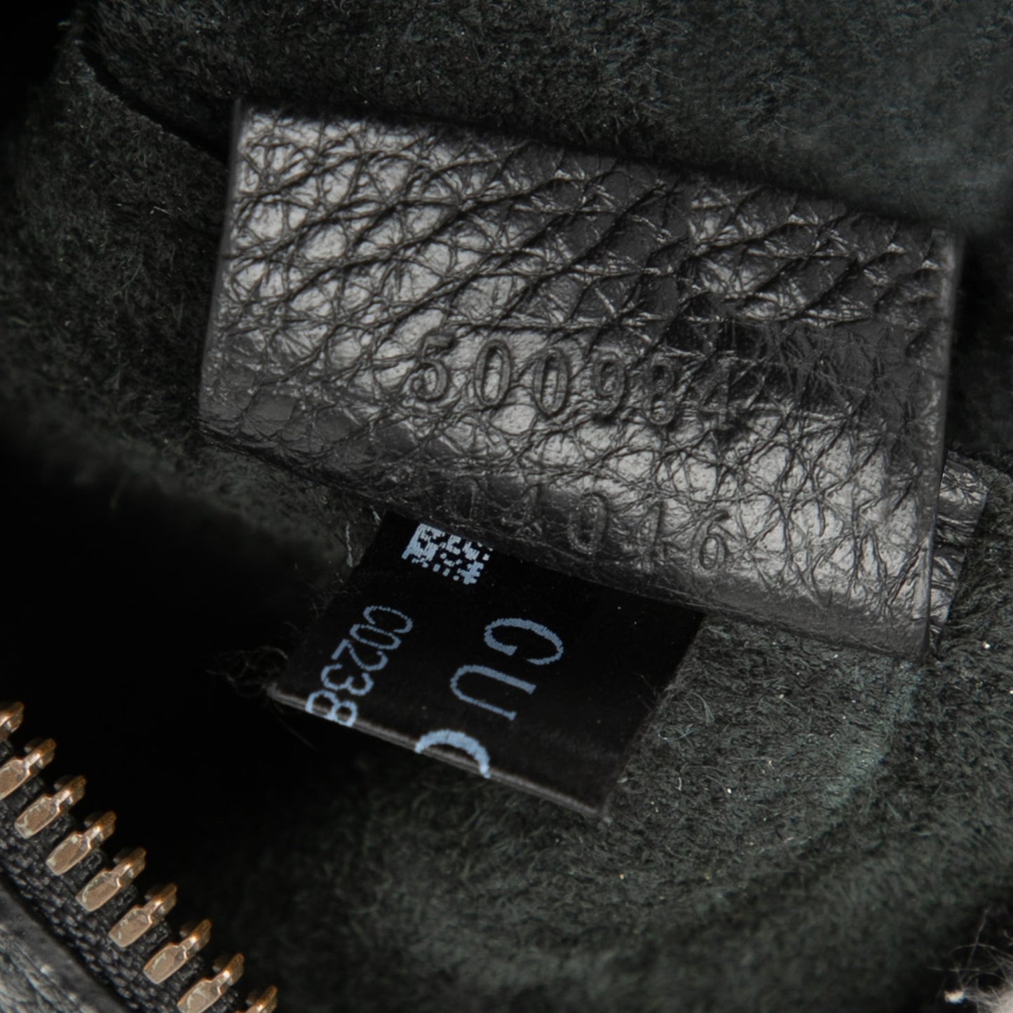 Gucci Leather Logo Clutch
