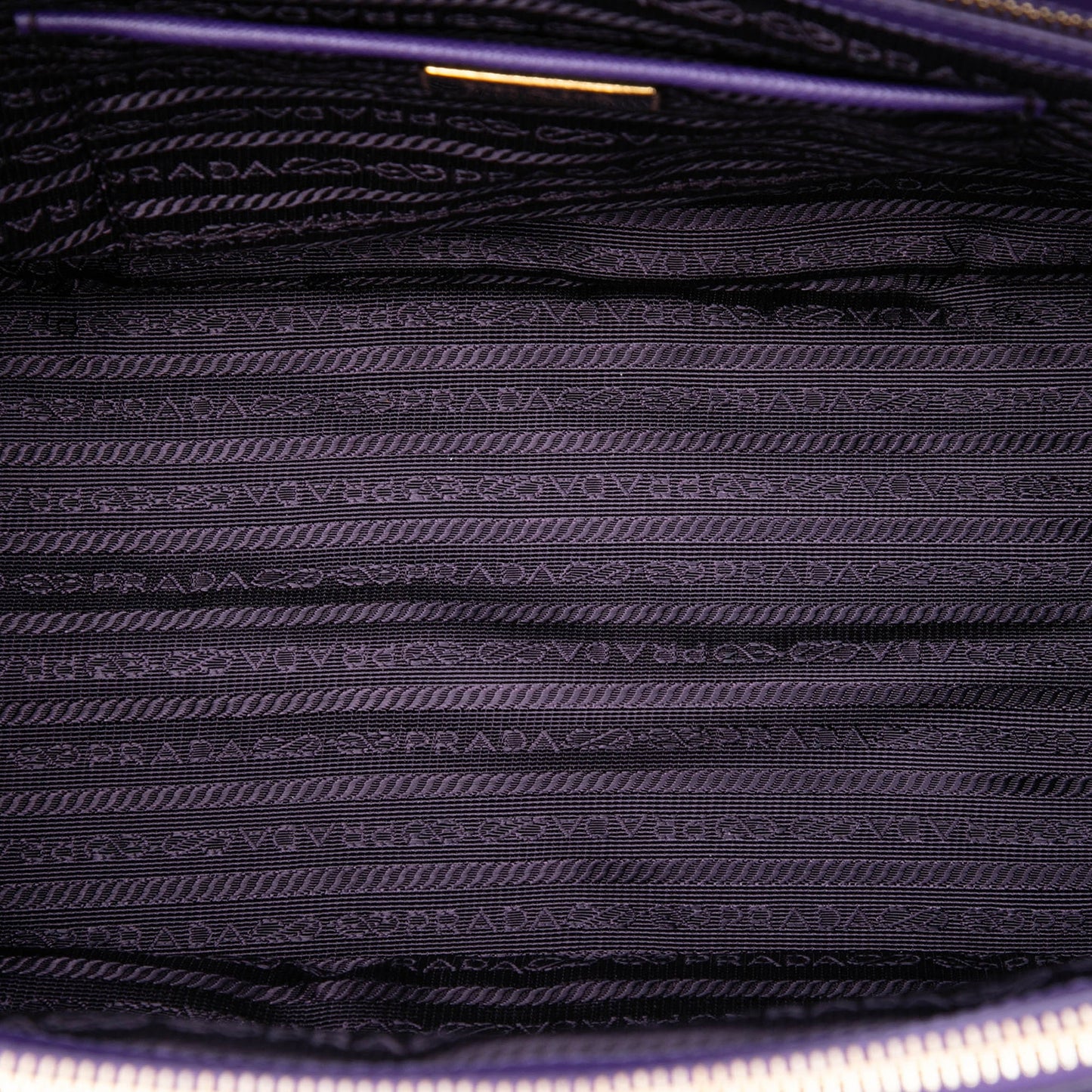Prada Medium Saffiano Lux Galleria Double Zip Satchel
