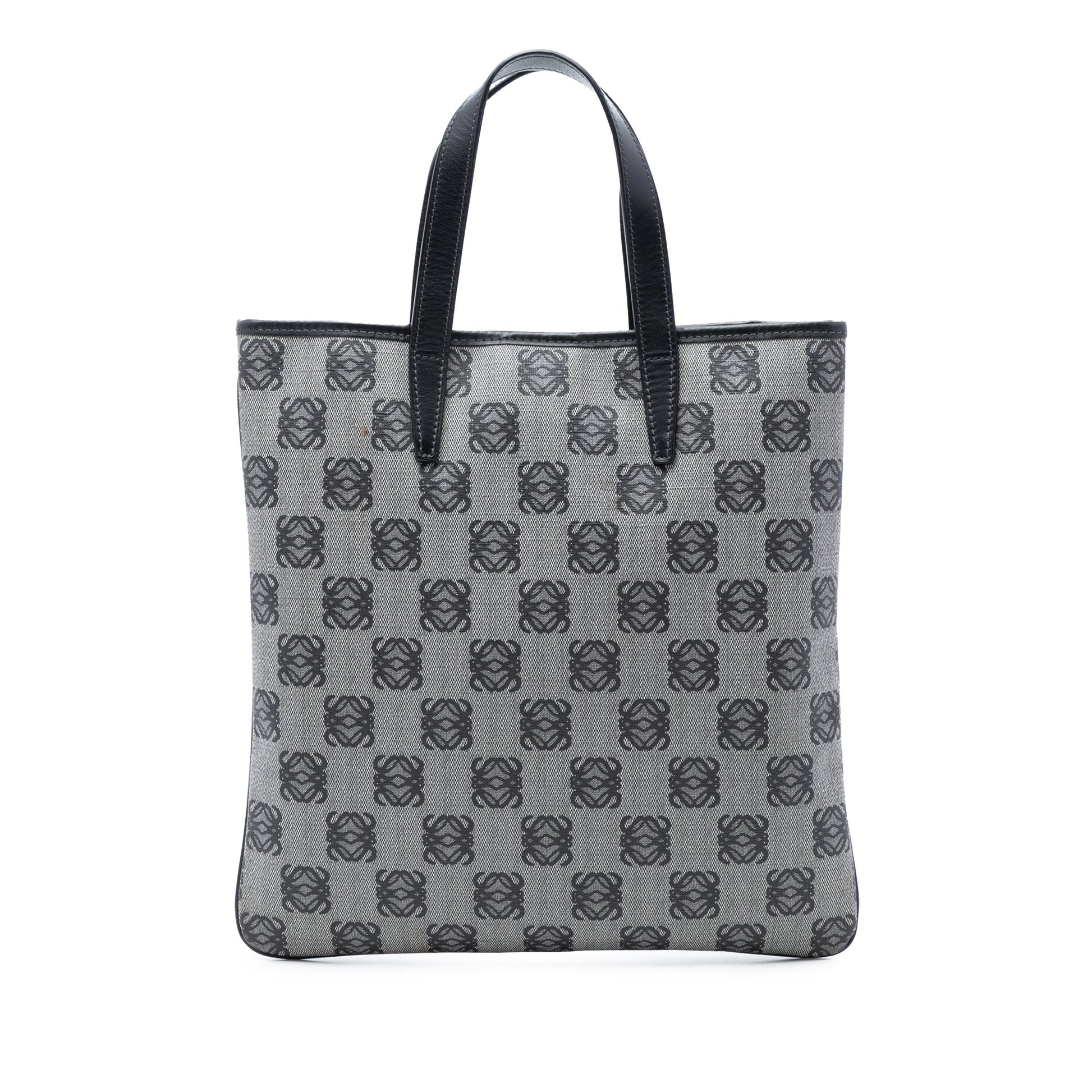 LOEWE Anagram Coated Canvas Tote