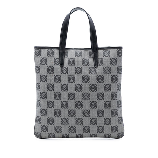 LOEWE Anagram Coated Canvas Tote