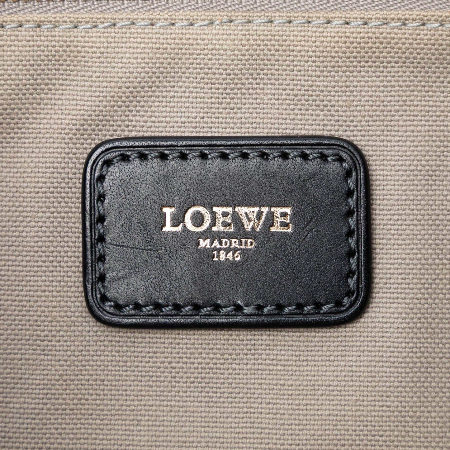 LOEWE Anagram Coated Canvas Tote