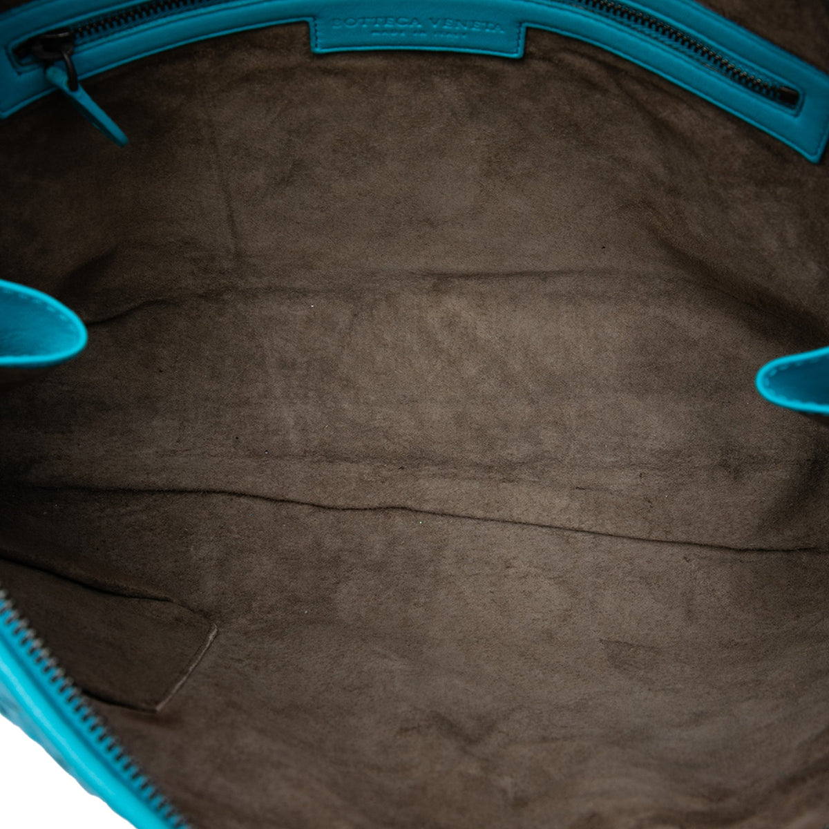 Bottega Veneta Large Nappa Intrecciato Nodini Crossbody — Blue