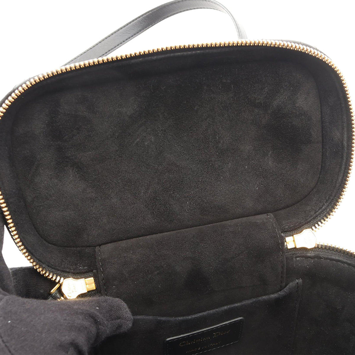 Dior Small Lambskin Cannage DiorTravel Vanity Case