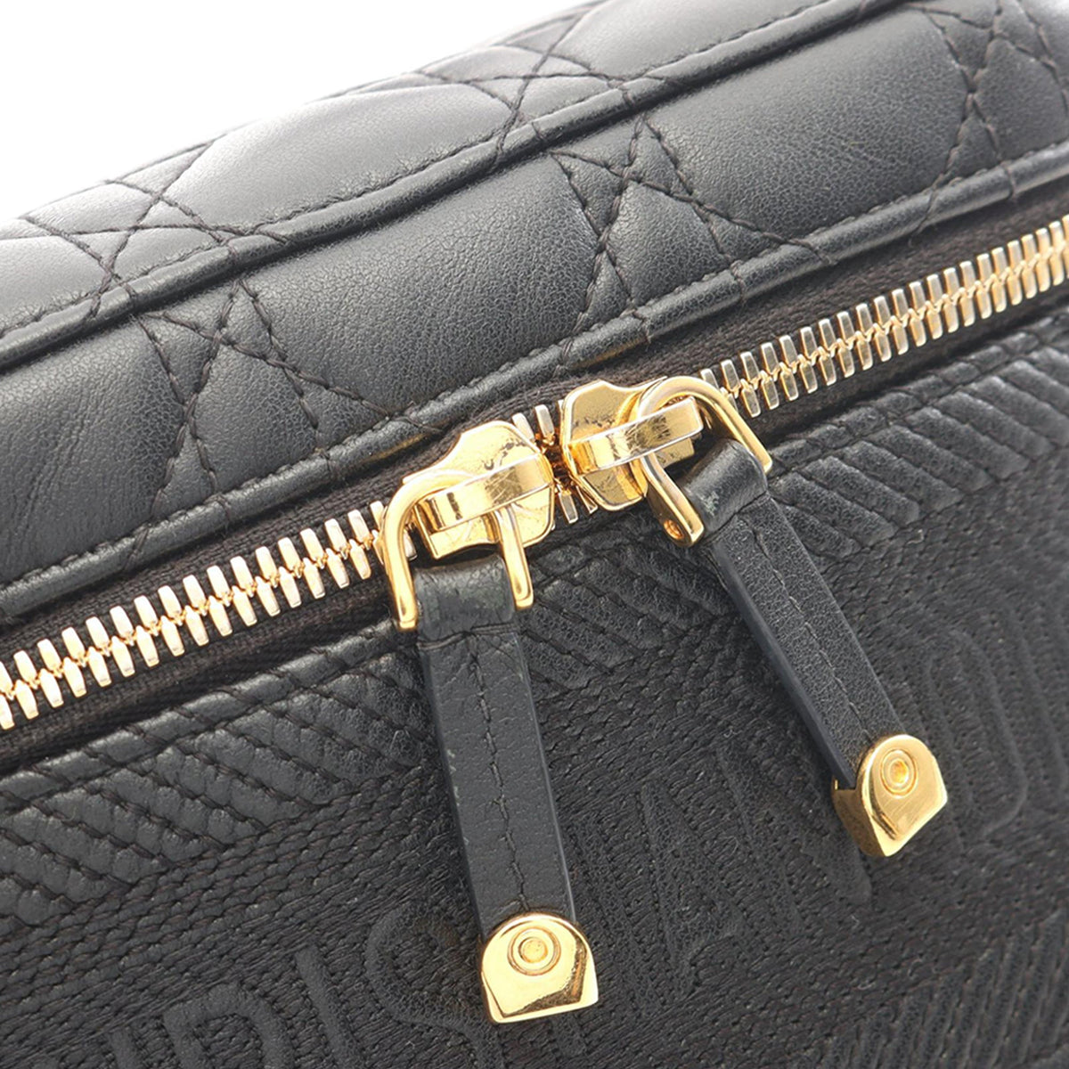 Dior Small Lambskin Cannage DiorTravel Vanity Case