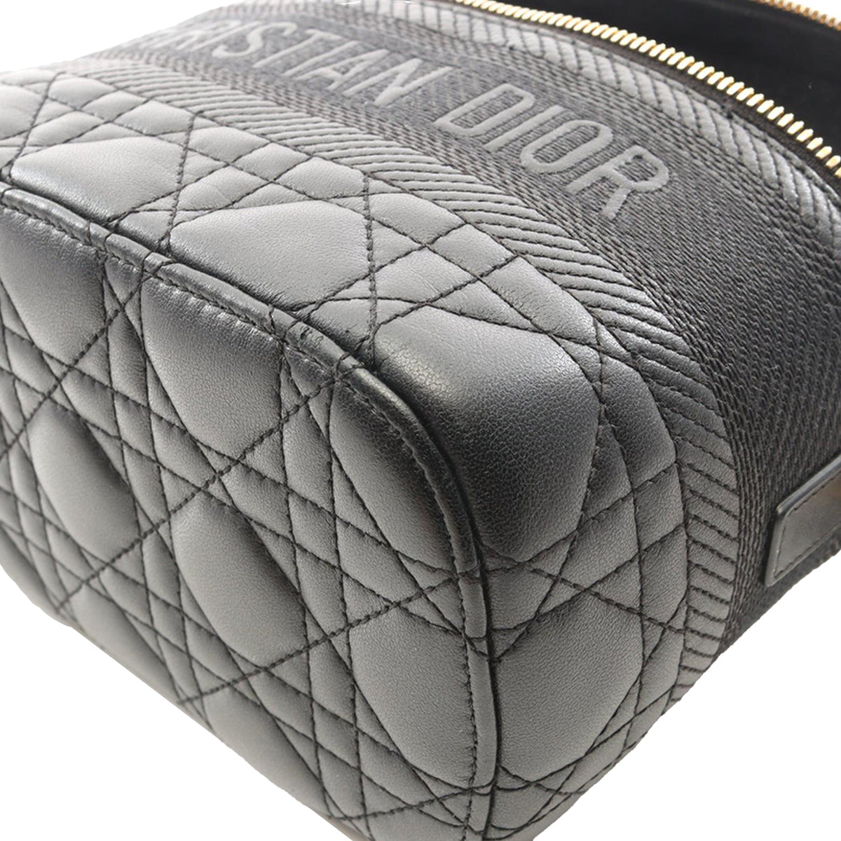 Dior Small Lambskin Cannage DiorTravel Vanity Case