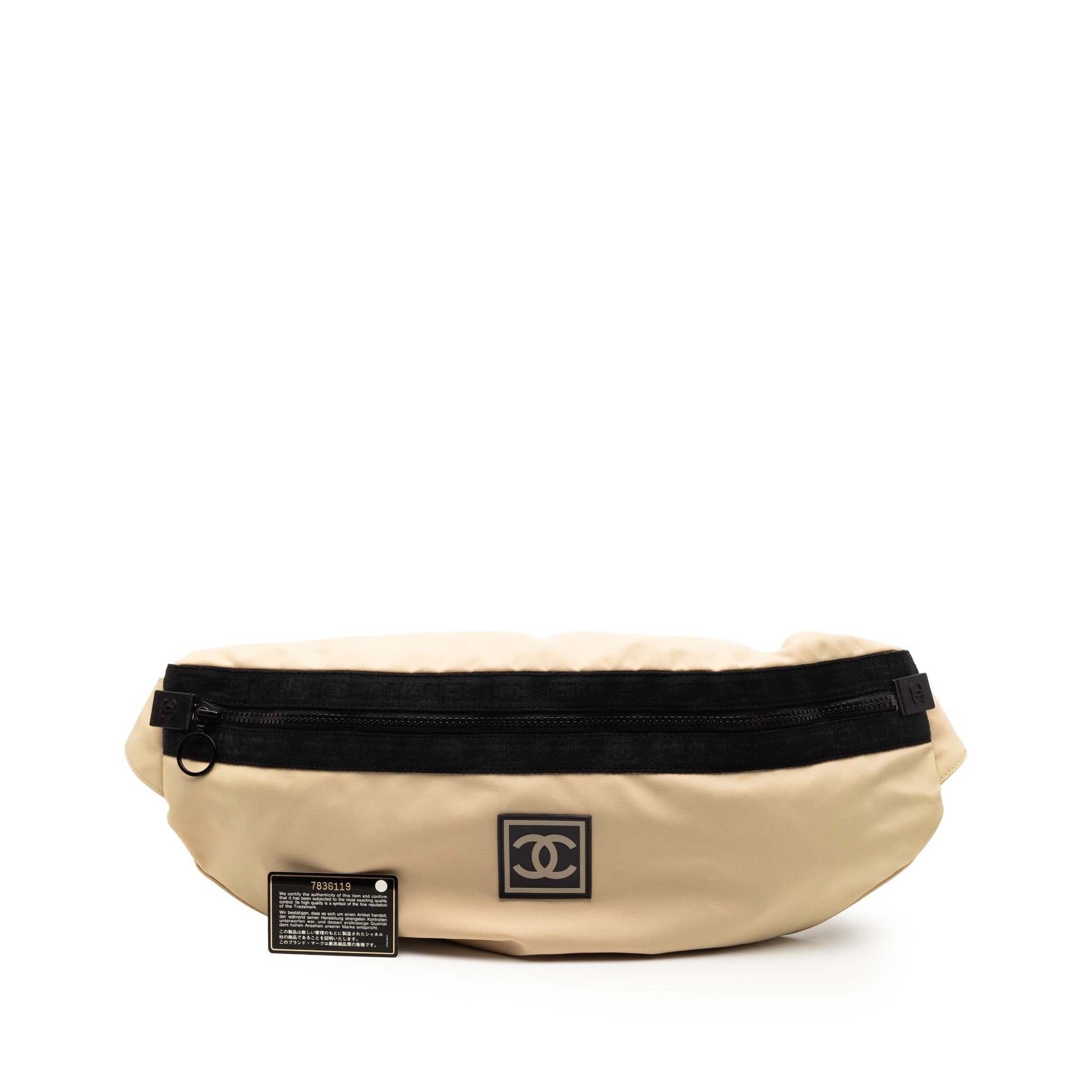 Chanel Nylon CC Sport Line Belt Bag
