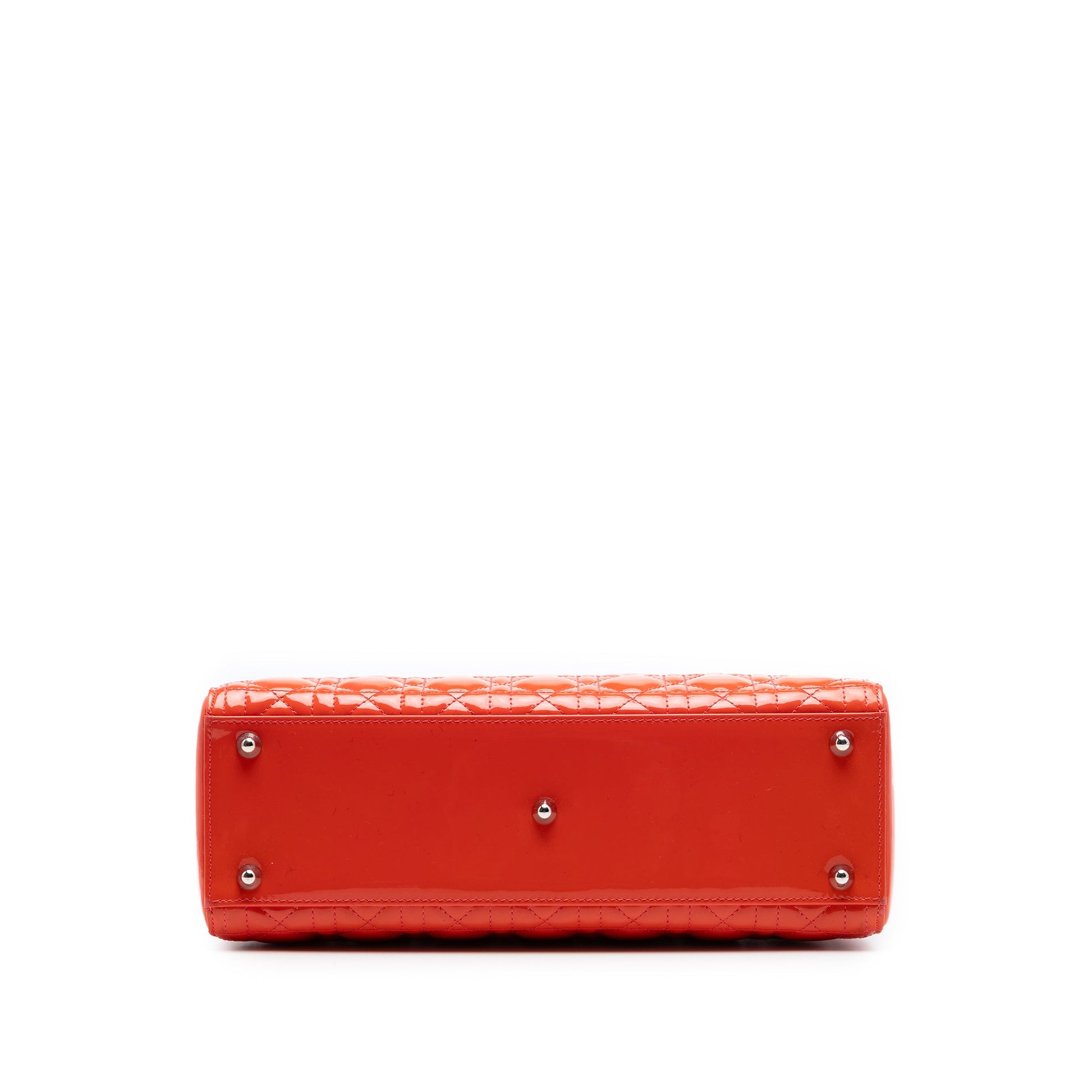 Dior Large Patent Cannage Lady Dior