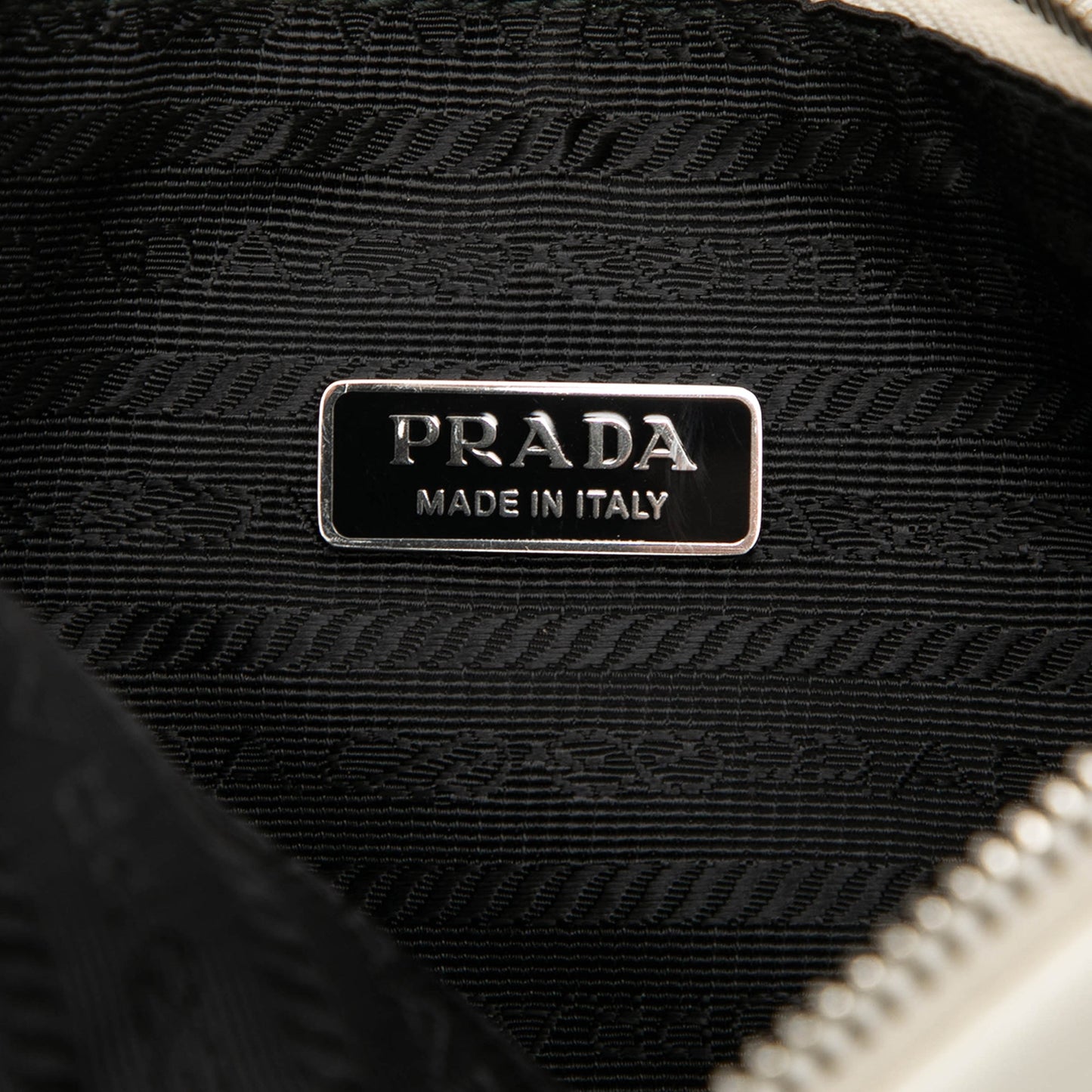 Prada Grace Lux Triangle Wristlet Pouch