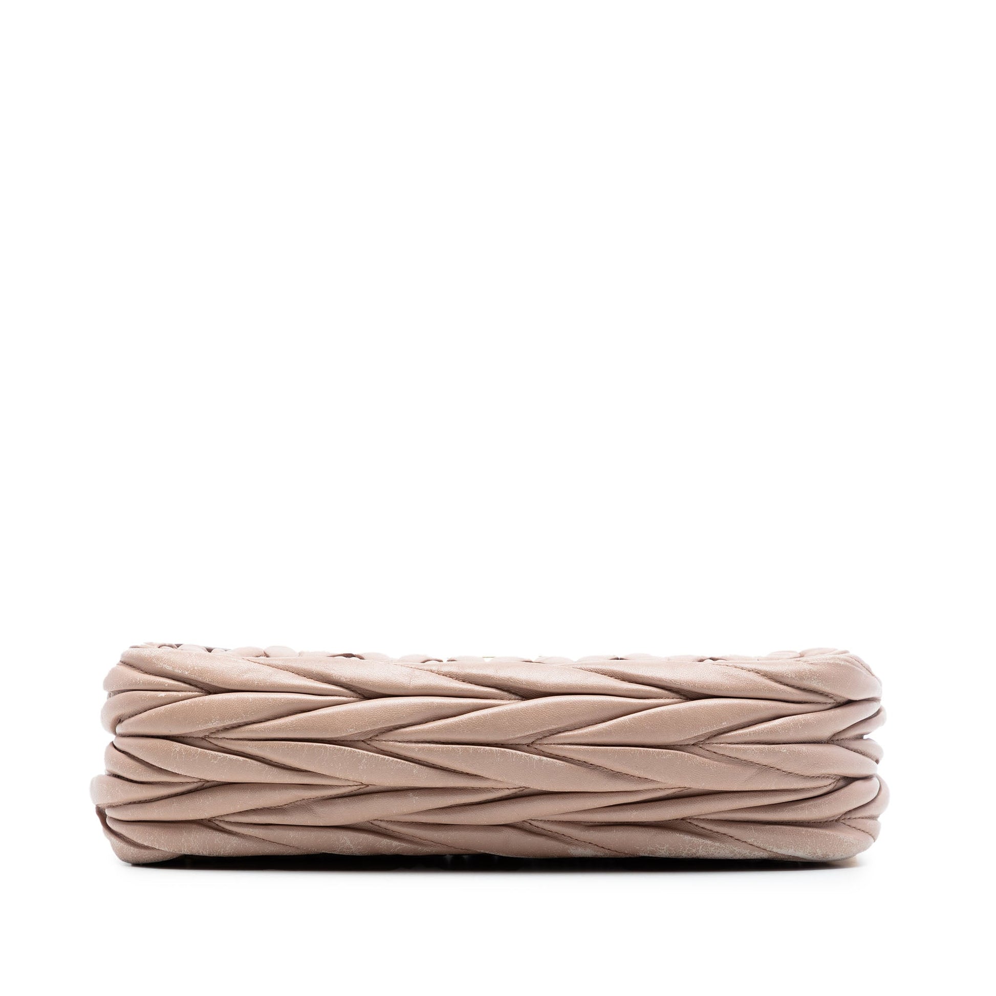 Miu Miu Matelasse Nappa Frame Shoulder Bag