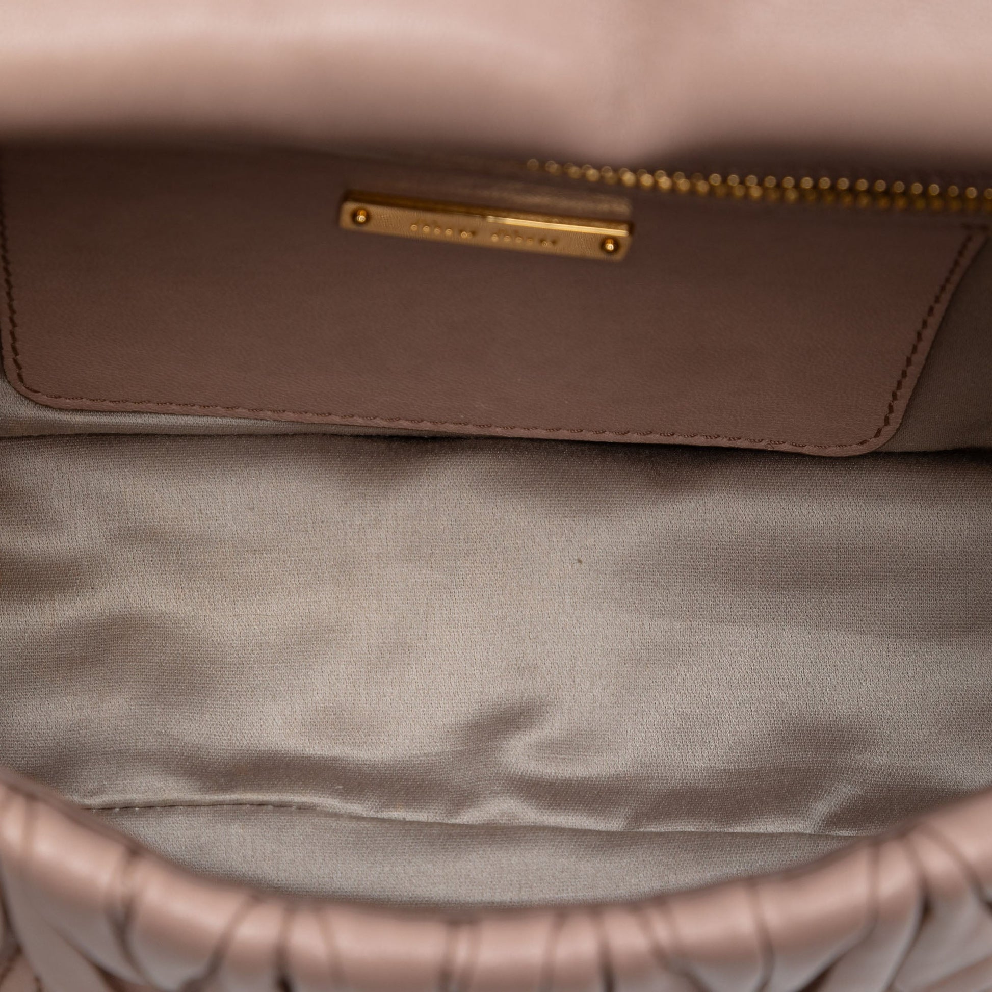 Miu Miu Matelasse Nappa Frame Shoulder Bag
