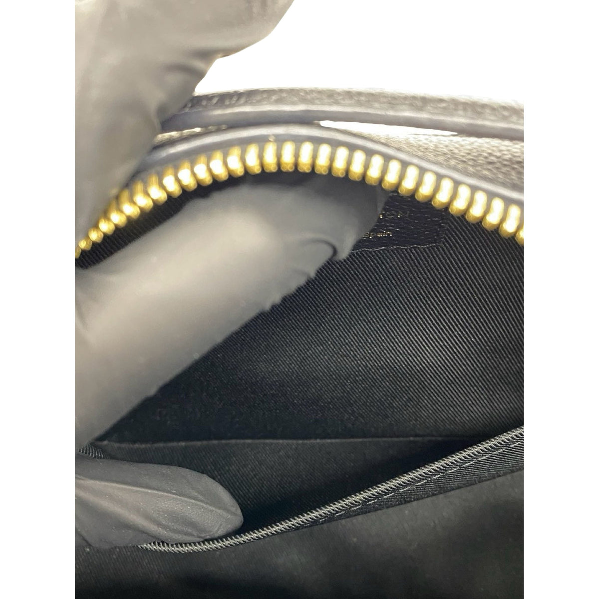 Louis Vuitton Monogram Empreinte Saintonge — Black