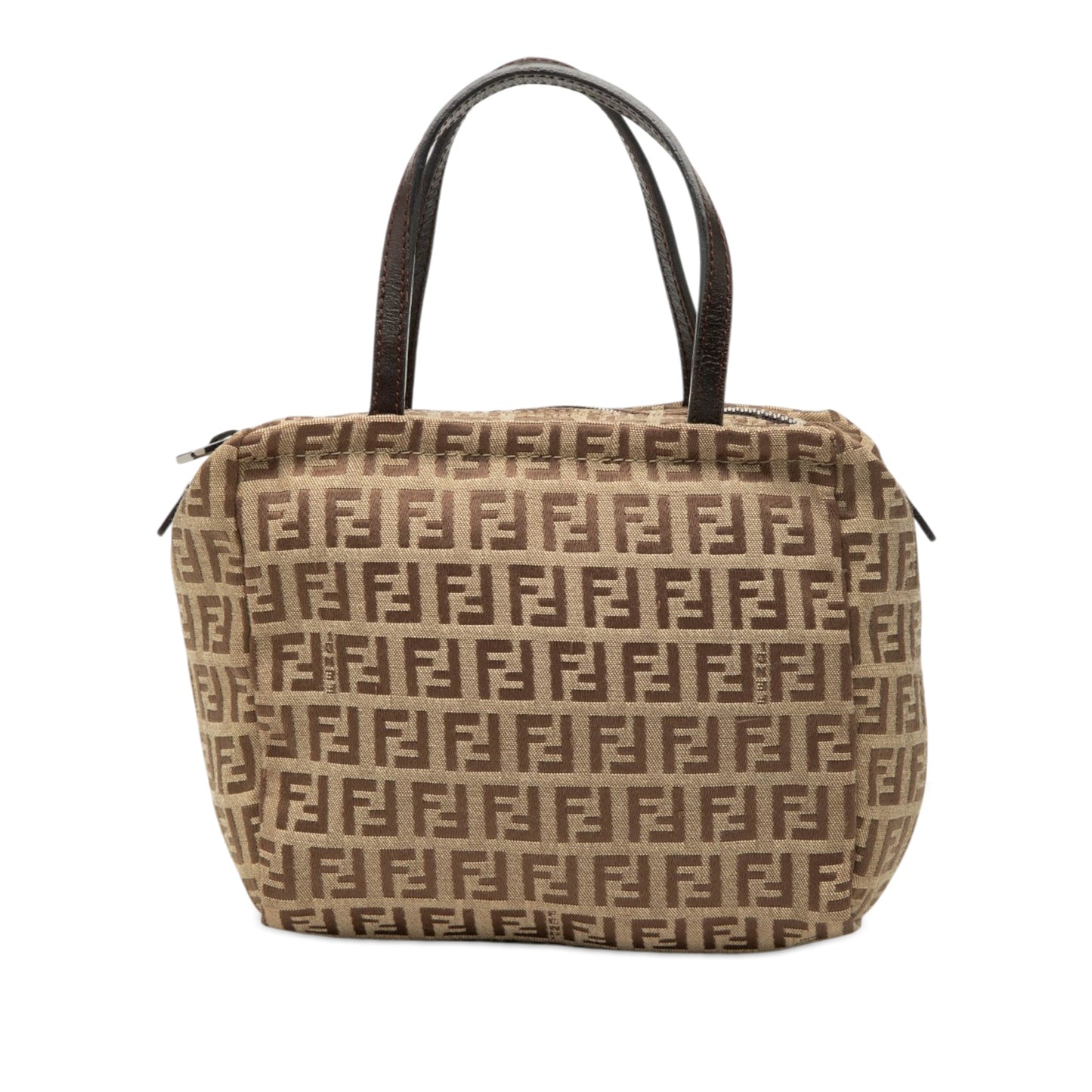 Fendi Mini Zucchino Canvas Handbag