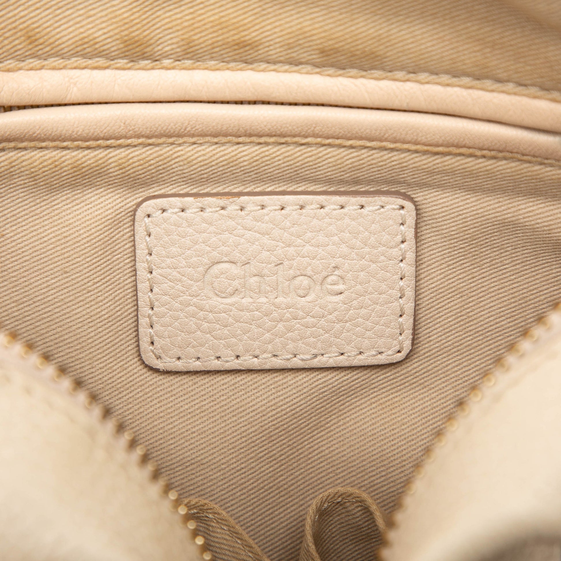 Chloé Small Pebbled Leather Paraty Satchel