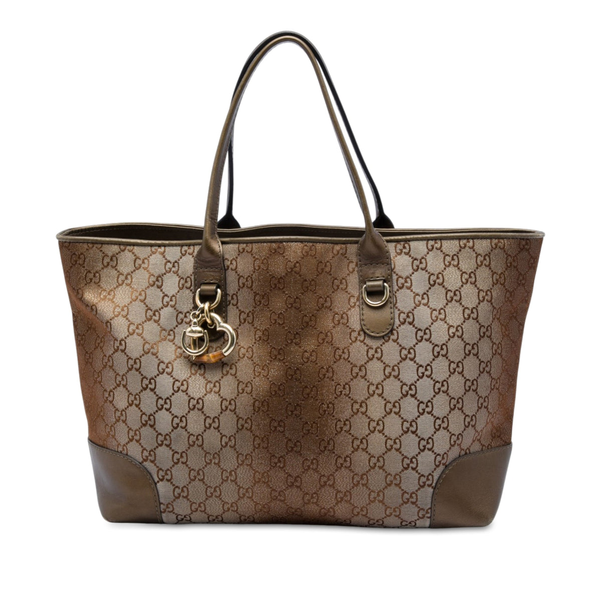 Gucci GG Lurex Heart Bit Tote
