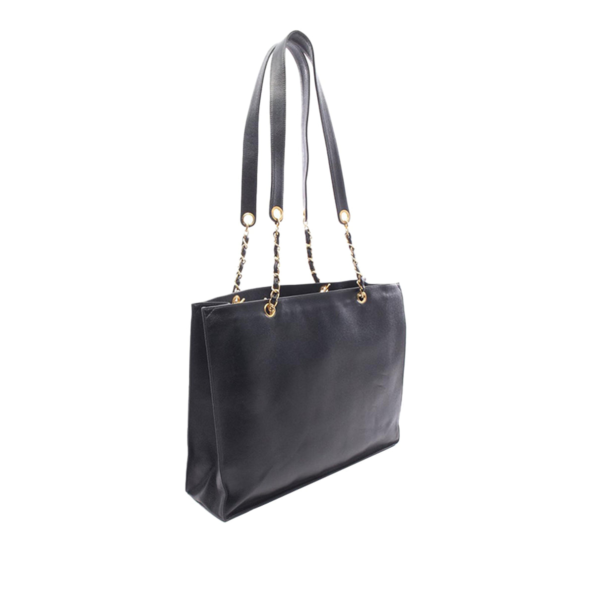 Chanel CC Caviar Chain Tote
